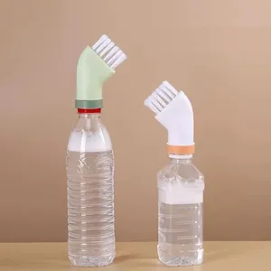 Sikat Cuci Mini Sela Sudut Kamar Mandi Hemat Tenaga Desain Botol Air
