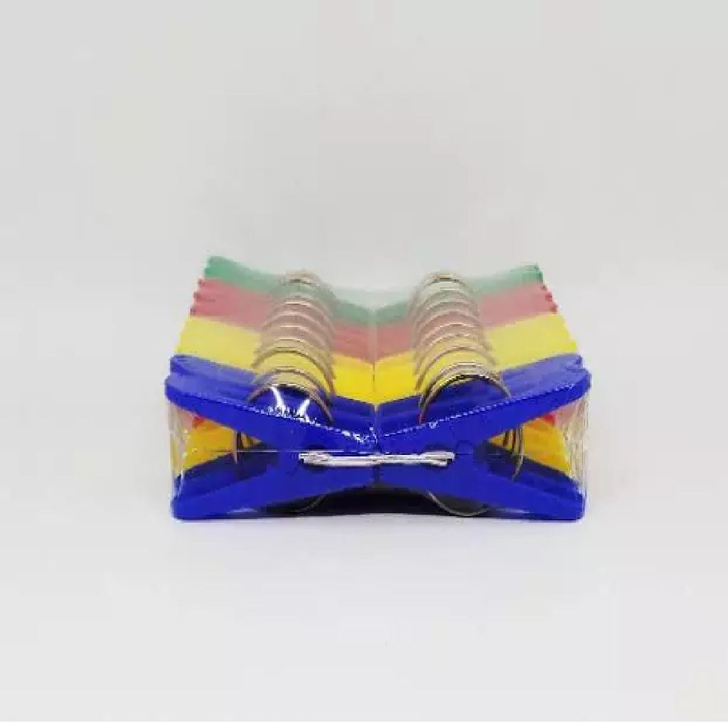 Jepitan Baju 20PCS Warna Warni Anti Slip Tahan Lama — 7