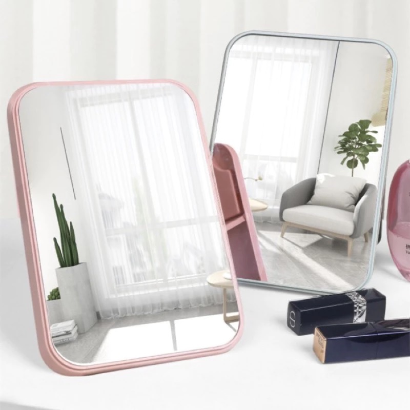 Cermin Make Up Lipat Persegi Kaca Rias Portable Praktis — 7