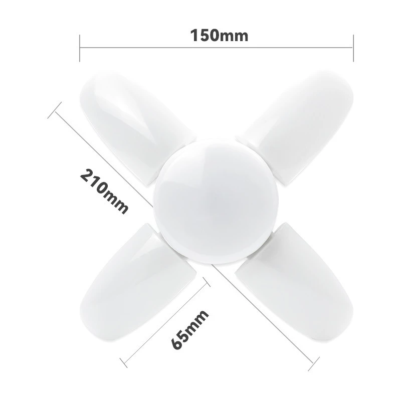 Lampu Hias Gantung Minimalis Led Mini Model Kipas 28 Watt — 6