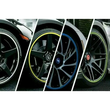 Wheel Protector Karet Pelindung Velg Mobil 4 Roda Rim Protector — 5