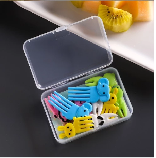 Garpu Bento Karakter Lucu Tusukan Buah Kue Hiasan Bekal Aksesoris — 6
