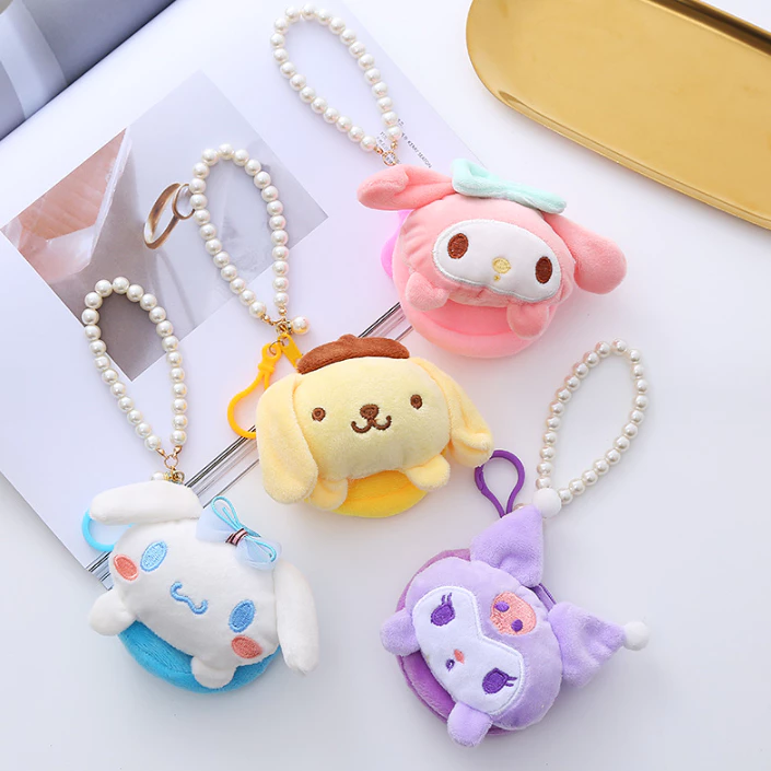 Dompet Mini empat Penyimpanan Koin Karakter Lucu Coin Wallet Praktis — 7