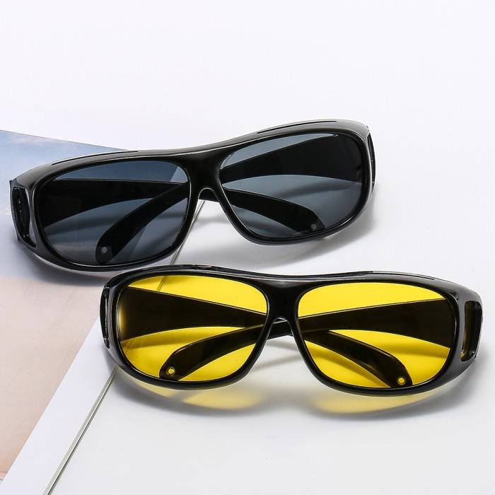 Kacamata Anti Radiasi Anti Silau Hd Vision Vision Wrap Arounds
