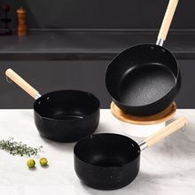 Panci Teflon Marble Black Anti Lengket 18 20cm Serbaguna Dapur — 7