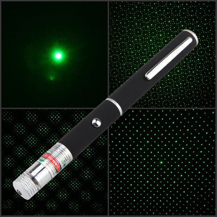 Laser Pointer Hijau 5 Mata Green Laser Pointer Multifungsi — 5
