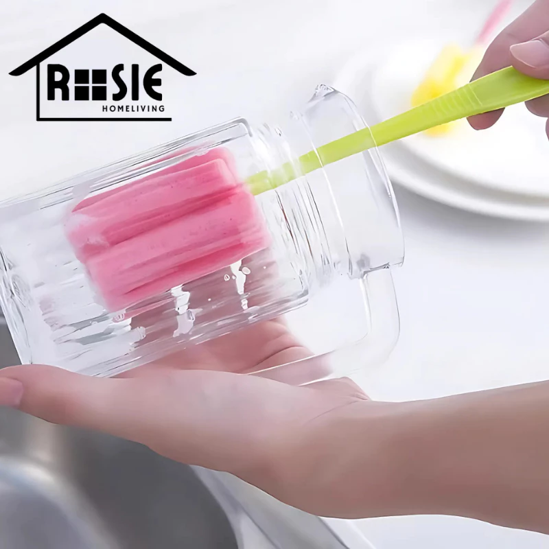 Spons Cuci Botol Minum / Sikat Pembersih Botol — 5