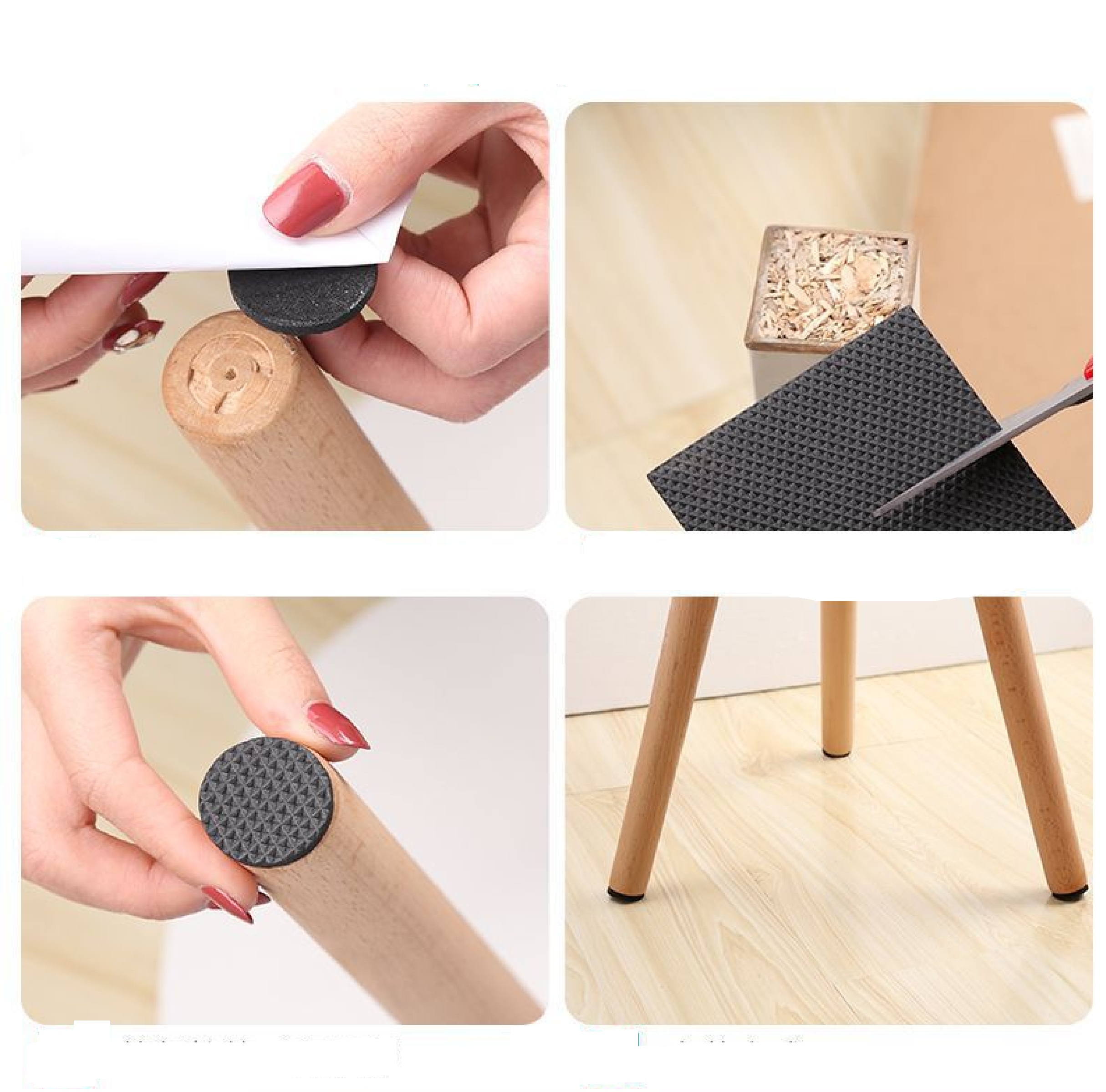 Alas Kaki Karet untuk Furniture Anti Selip Pelindung Lantai — 9
