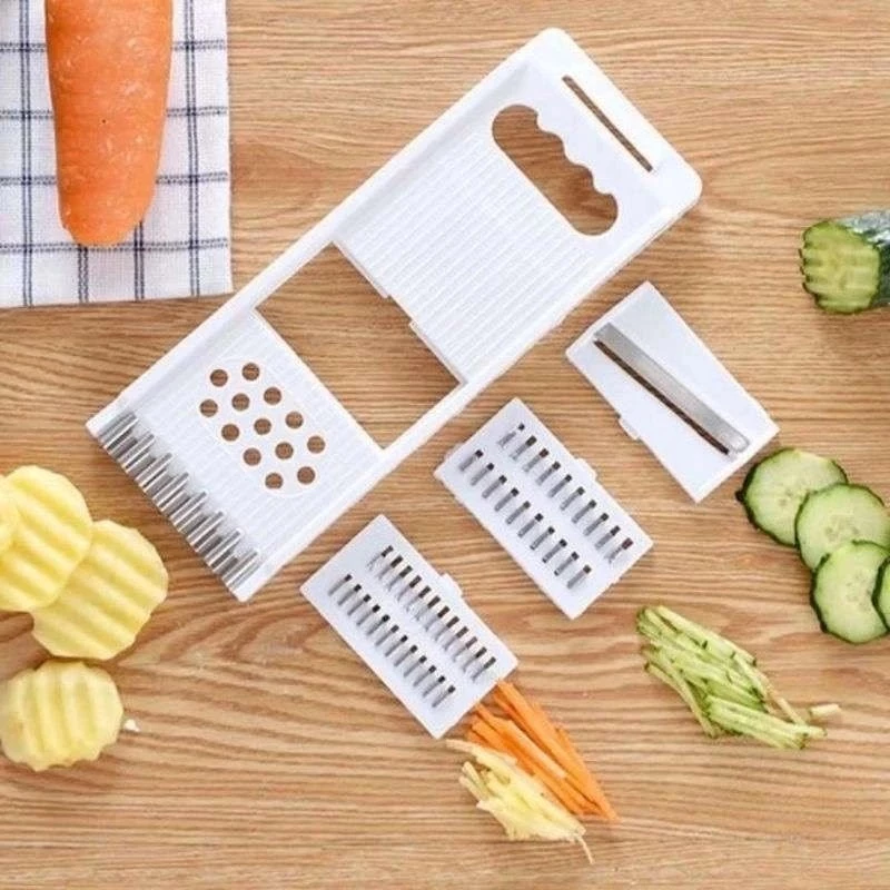Parutan Serbaguna Multi Fungsi Alat Pemotong Buah Dan Sayur 4 In 1 — 7