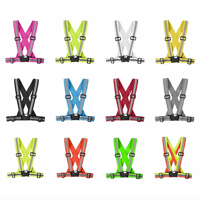 Rompi Safety Proyek Karet Elastis Guard Reflective Belt V — 10