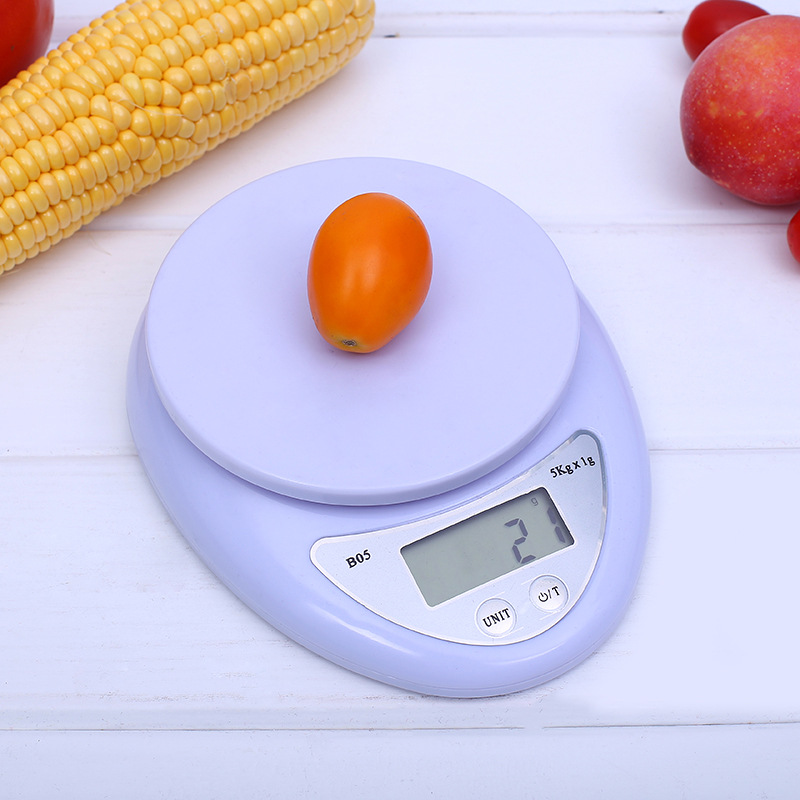 Timbangan Dapur Digital Mangkok Electrik Kitchen Scale 5kg CH-302 — 5