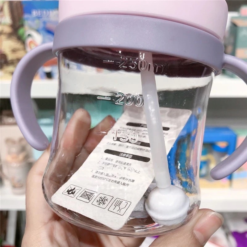 Botol Minum Anak Pegangan Training Cup Food Grade Desain Anti Selip — 8