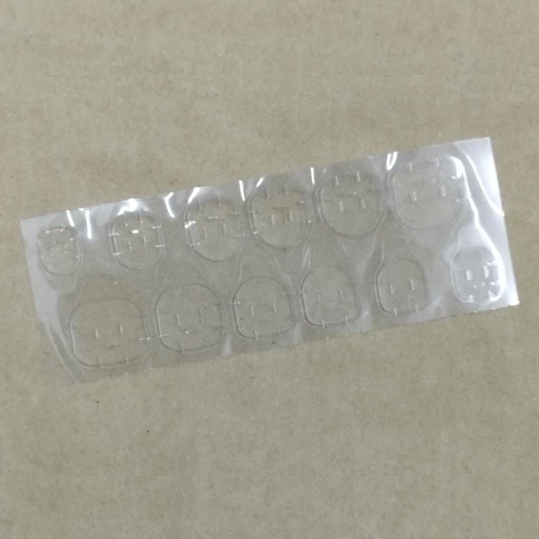 Sticker Lem Kuku Palsu Fake Nails Kedap Air Gel Double Tap Praktis