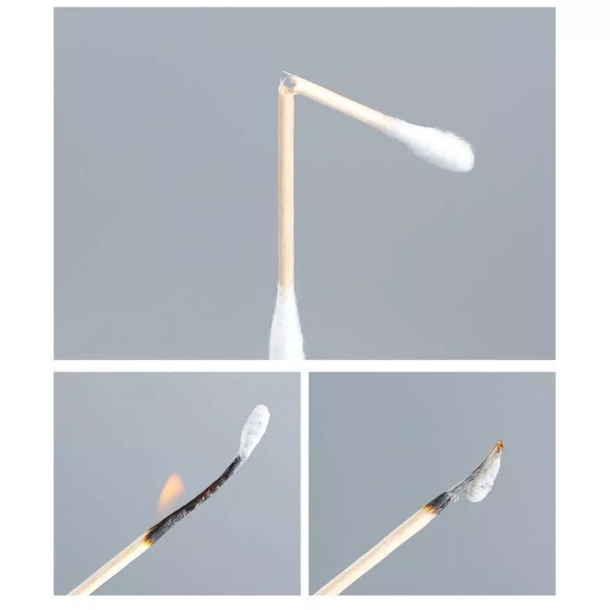 Cotton Bud / Korek Kuping / Cotton Swabs isi 500 Natural Bambu — 6