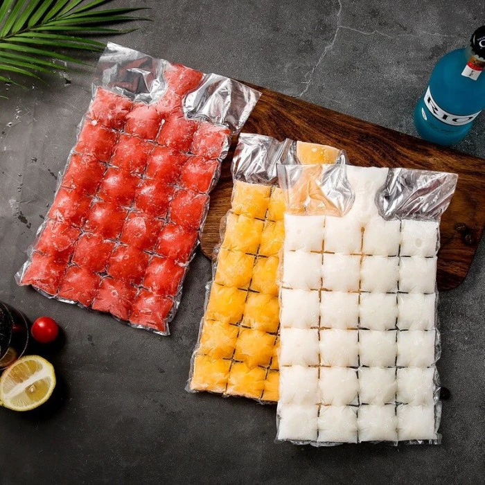 Cetakan Es Batu Kulkas Disposable Plastik Food Grade — 7