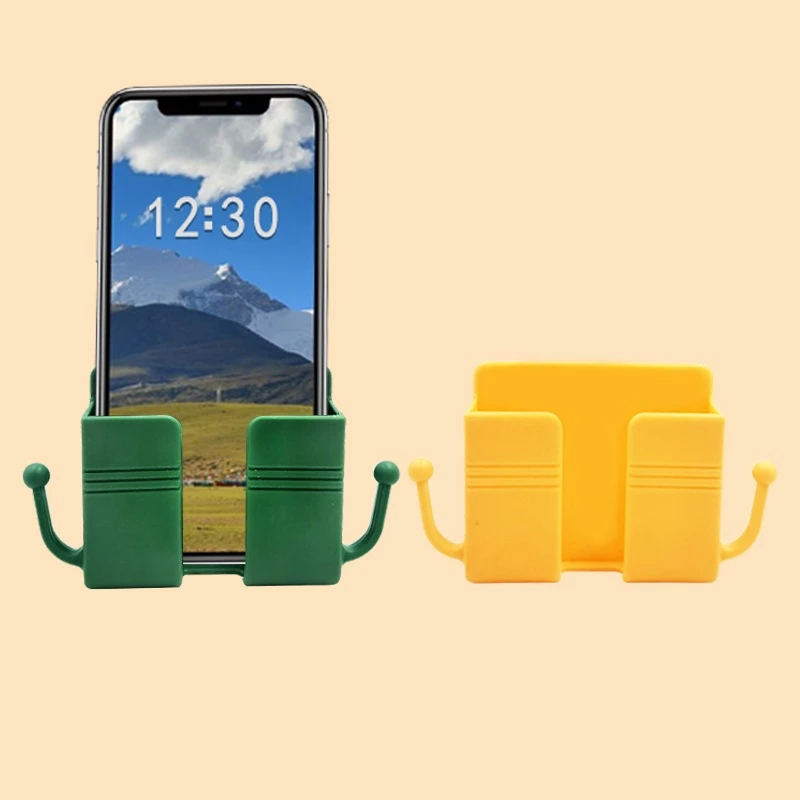Holder Tempel Dinding HP Remote dengan Gantungan Kait — 6