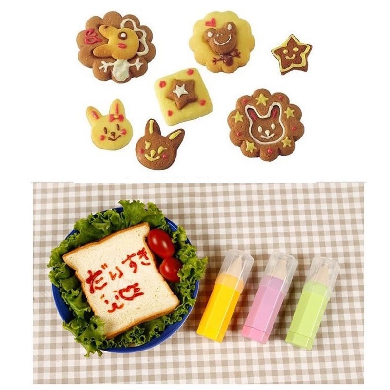 Pena Hias Alat Menggambar Makanan Kue Roti Bento Food Drawing Pen — 4