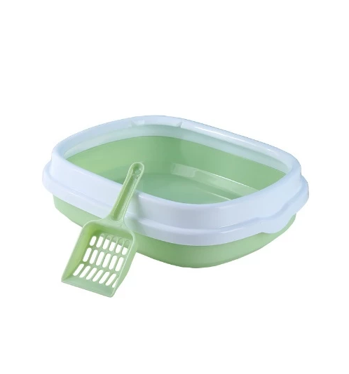 Tempat Buang Kotoran Hewan Sekop Wadah Pasir Kucing Cat Litter Box — 8