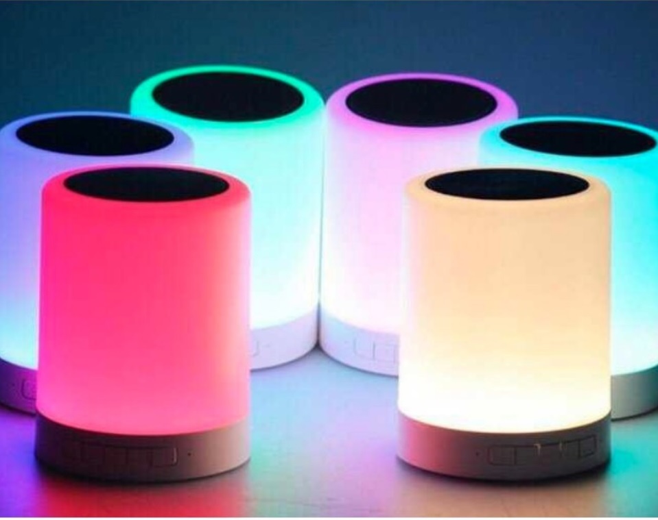 Speaker Bluetooth M9 Portable Smart Touch Lamp Lampu Tidur Aesthetic — 5