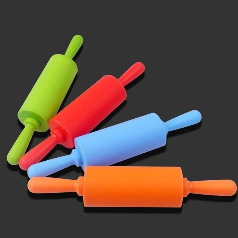 Alat Penggiling Rolling Pin Plastik Adonan Roti Praktis Multifungsi — 5