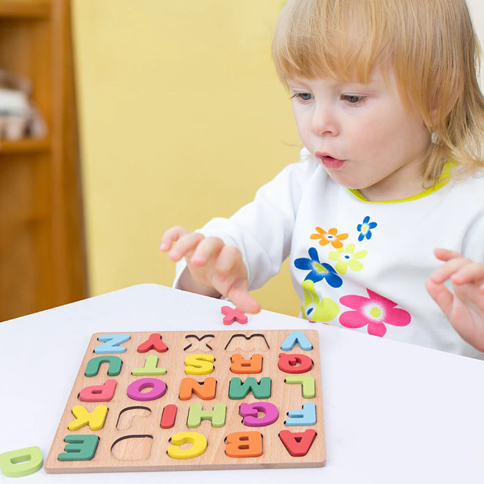 Puzzle Kayu 3D Mainan Edukasi Anak  Melatih Motorik Wooden Toys — 4