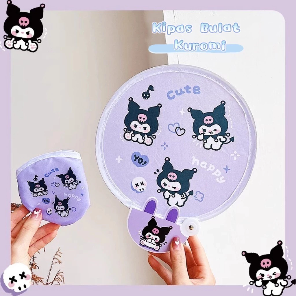 Kipas Tanggan Lipat Mini Fan Portabel dengan Desain Kartun — 7