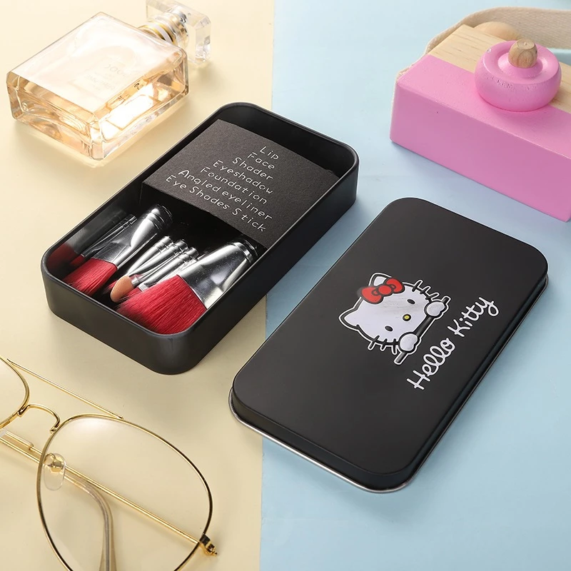 Kuas Make Up 1 Set Makeup Tools Brush Set 7 In 1 Hello Kitty — 5