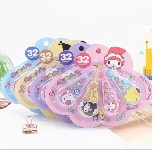 Correction Tape Roll Penghapus Pena Perlengkapan Sekolah Stationery — 8
