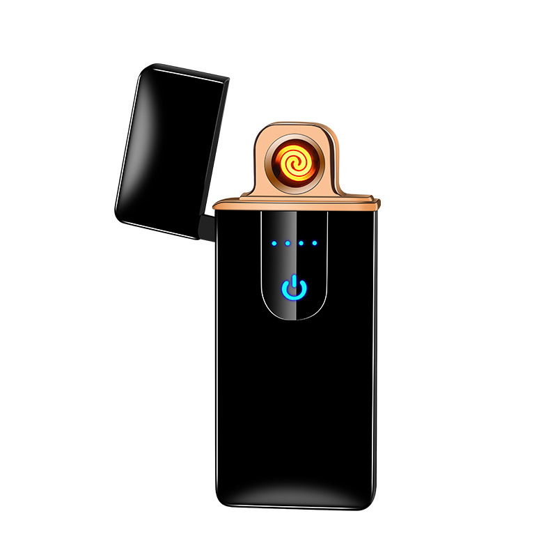Korek Api Elektrik Fingerprint Pemantik Api Touch Screen Slim — 8