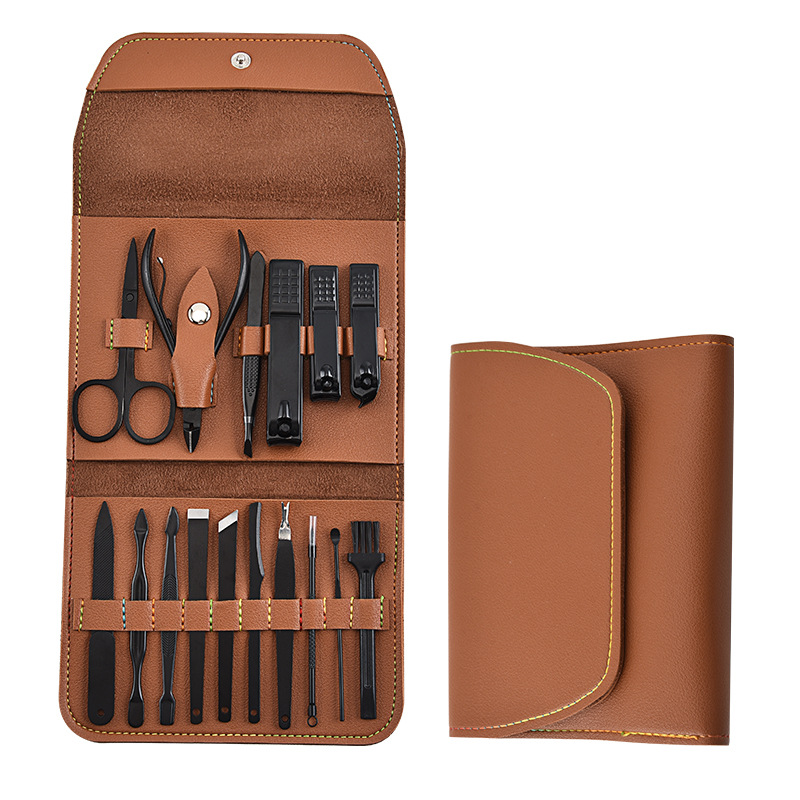 Set Perawatan Kuku 16 in 1  Alat Manicure dan Pedicure — 2