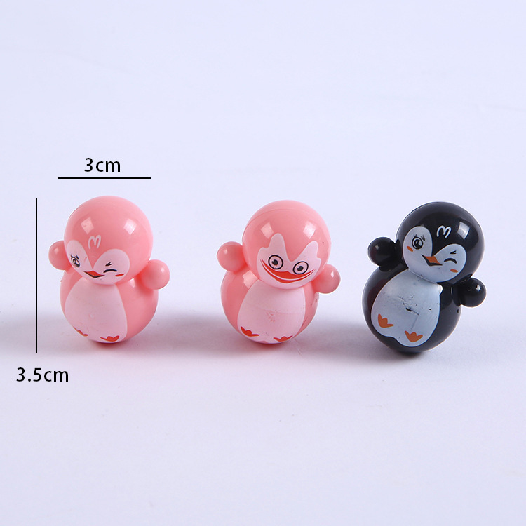 Mainan Bayi Anak Karakter Kartun Mini Lucu Stress Relief Toy Tumbler — 7