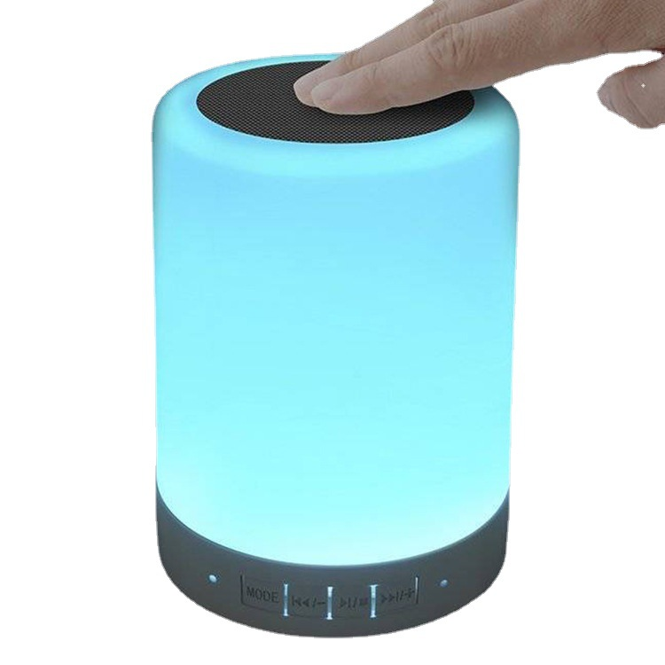 Speaker Bluetooth M9 Portable Smart Touch Lamp Lampu Tidur Aesthetic — 7