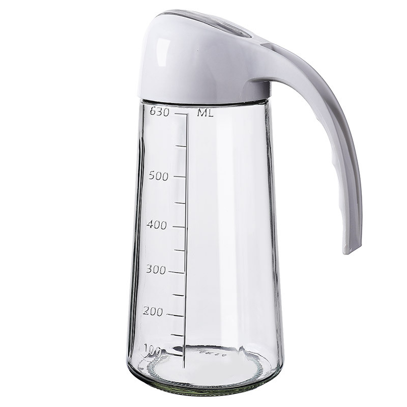 Botol Minyak Goreng Kecap Cuka Kaca Bahan Tebal Kapasitas 630ml — 5