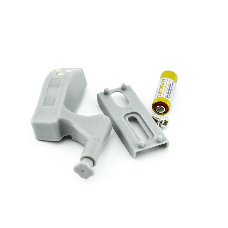 Lampu LED Engsel Pintu Lemari Pakaian Laci Bahan ABS — 5