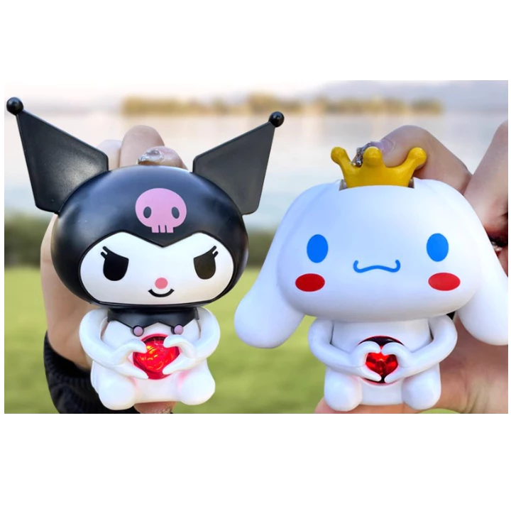 Lampu LED Motif Karakter Mainan Bersuara I Love You Pajangan Lucu — 3