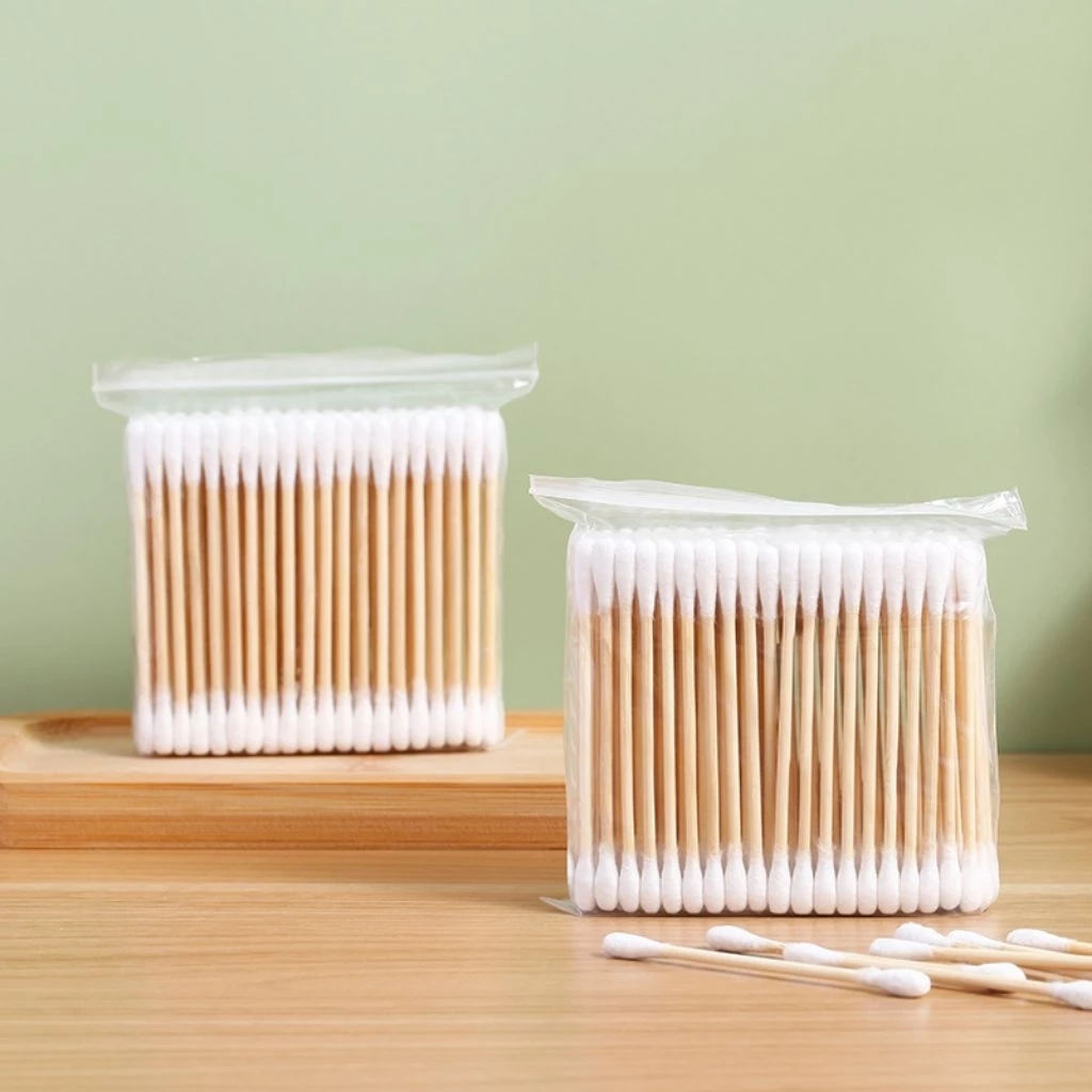 cotton swab no box 100 spiral Point — 6
