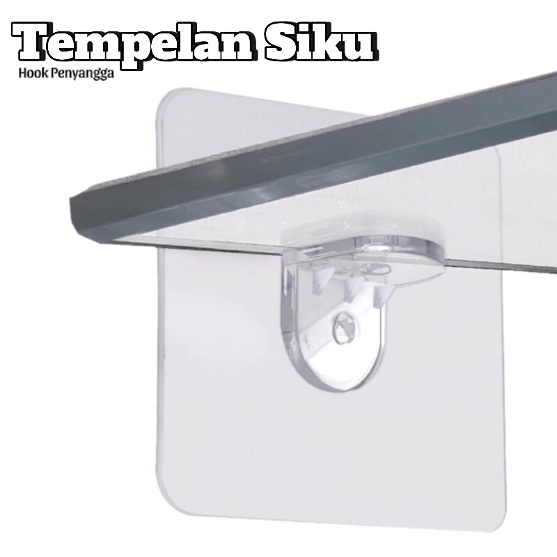 Hook Tempekan Siku Dinding Solusi Praktis Penahan Rak Dan Partisi — 3