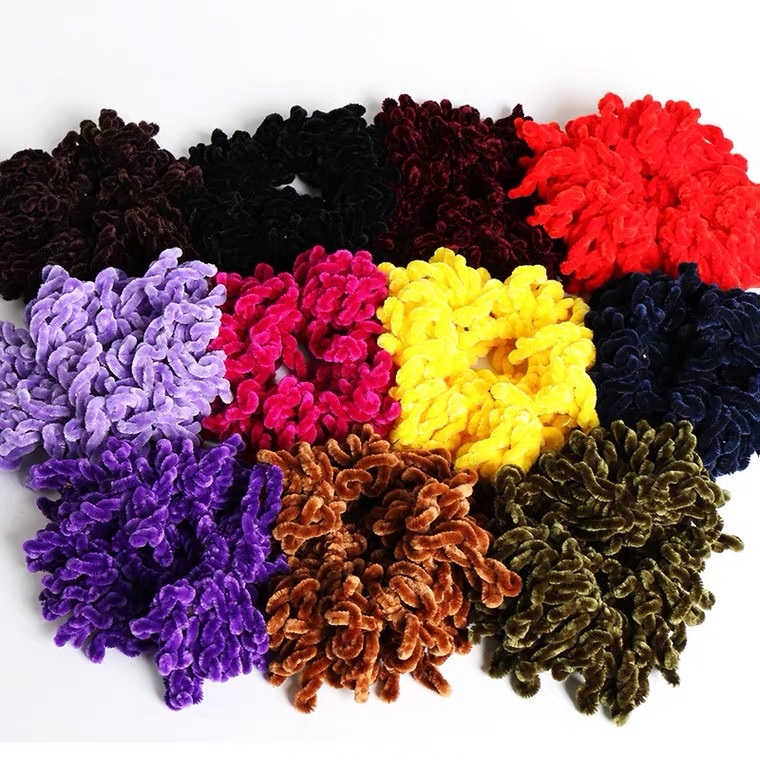 Kunciran Ubur Ubur Jumbo 100 JuntaI Ikat Rambut Scrunchie Cepolan Hijab