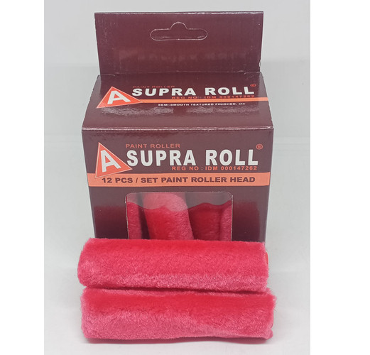 Refill Bulu Roll Kuas Cat Tembok Dinding Kapal Kecil Isi Ulang — 3