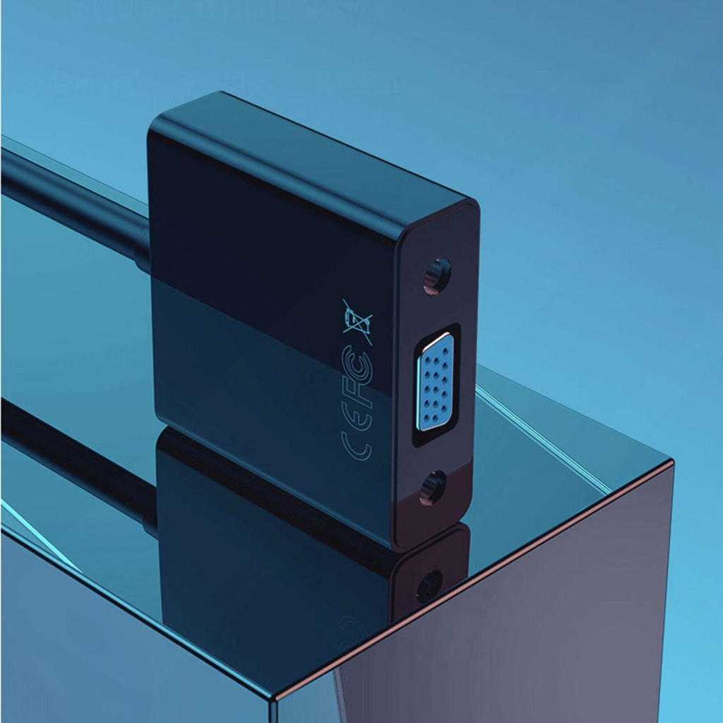 Konverter Kabel Adapter HDMI ke VGA Resolusi 1920*1080P — 7