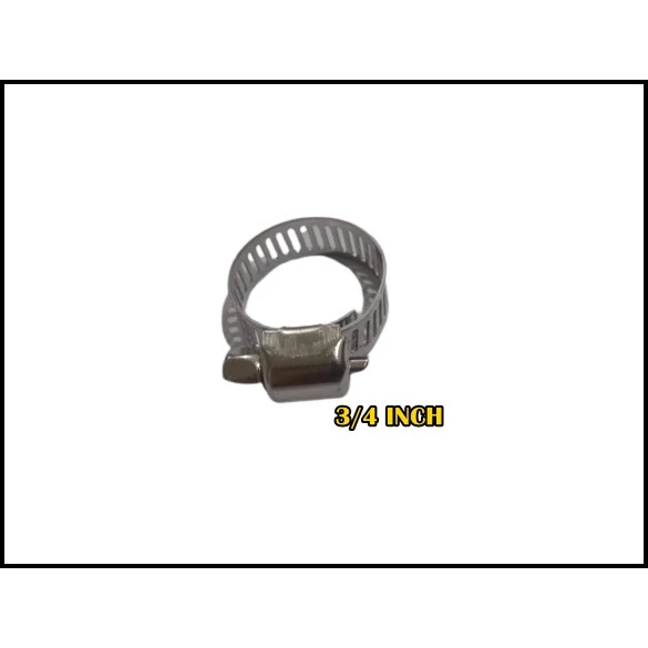 Klem Ring Cincin Penjepit Selang Air Gas Stainless Hose Clamp — 8