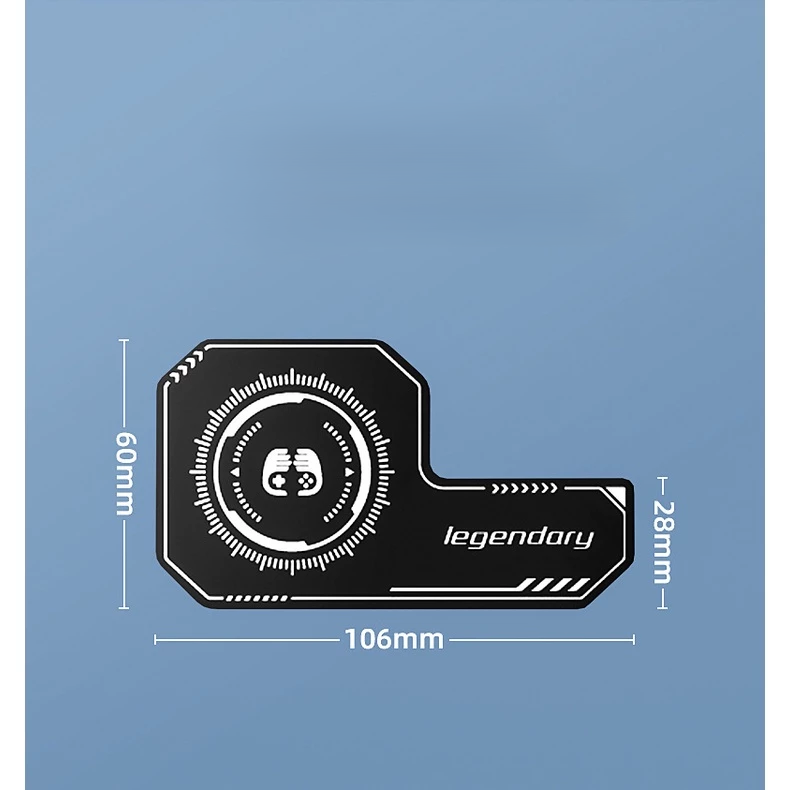 Pad Pendingin HP Aluminium Stiker Plat Radiator Rendam Panas — 4