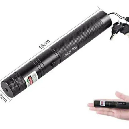 Senter Laser Pointer Hijau Recharge 303 10KM Multifungsi — 6