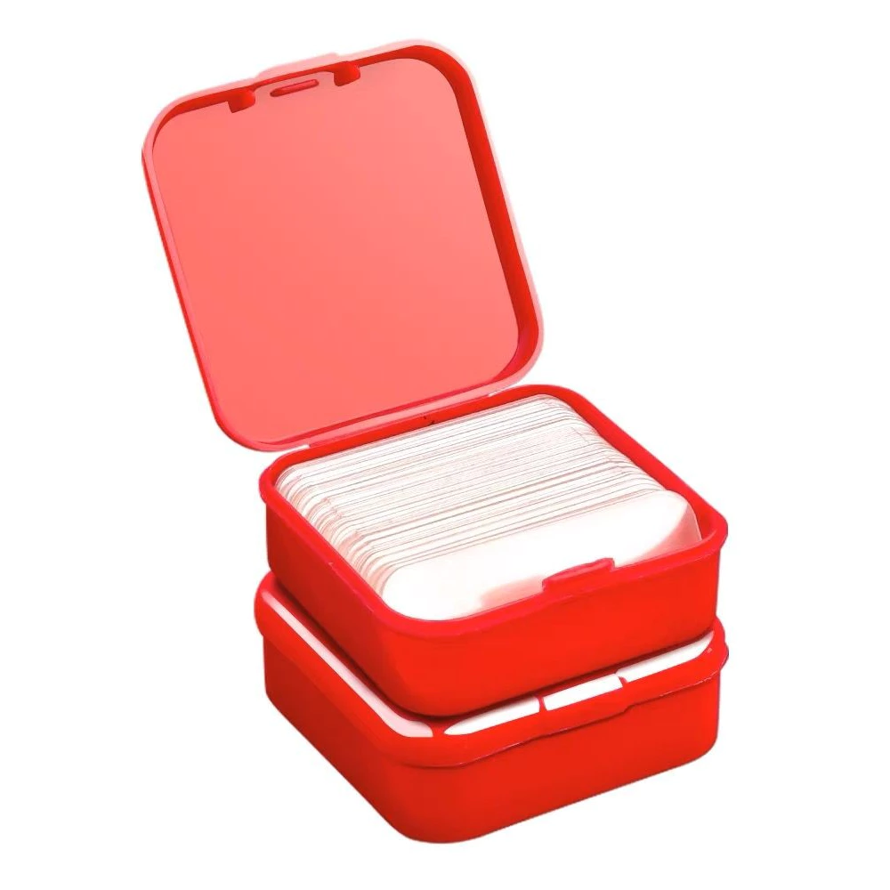 Double Tape Mini Isi 60pcs Box Transparan Perekat Serbaguna — 6