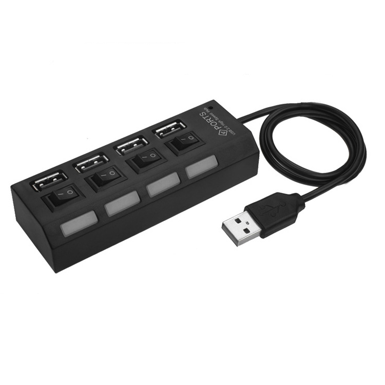 Kabel Colokan Usb Hub On Off Laptop Pc Komputer Usb 2.0 — 8