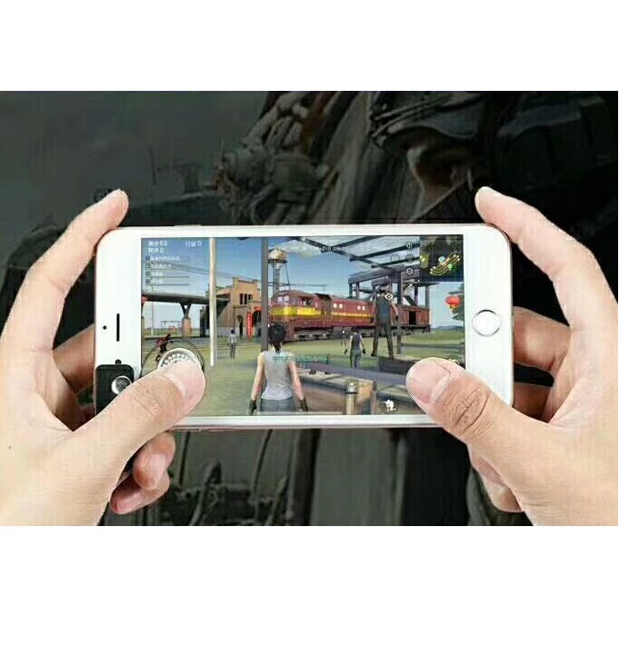 Mobile Joystick Gaming Ponsel Android Analog Controller Run Button — 3