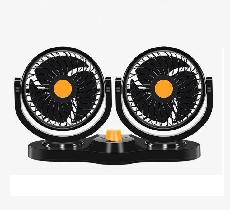 Kipas Pendingin Mobil V-303 / V-304 Car Cooling Double Headed Fan 360 — 9