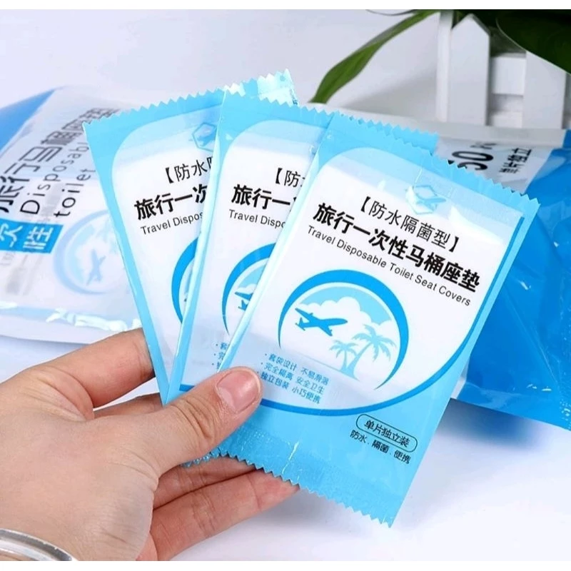 Tissue Alas Duduk Tatakan Toilet Cover Seat Disposable — 8