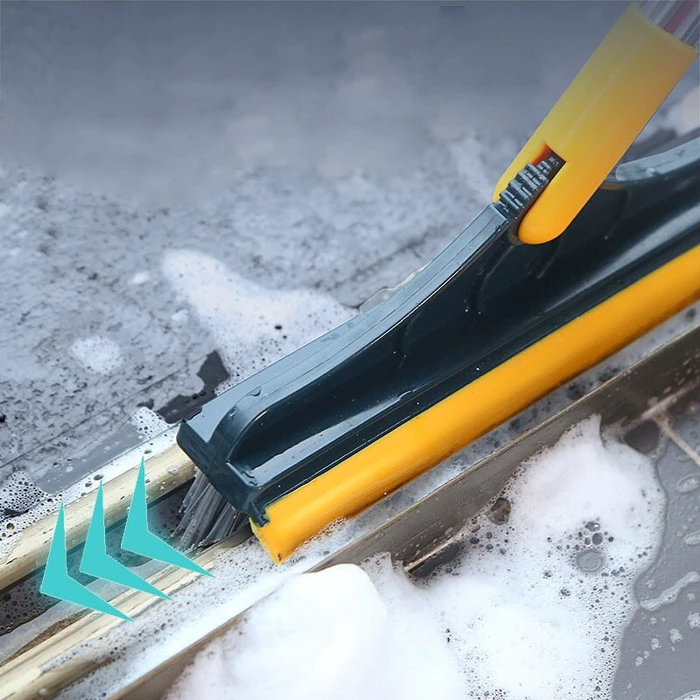 Sapu Sikat Lantai Kamar Mandi dan Wiper Magic Broom Wiper 2in1 — 8