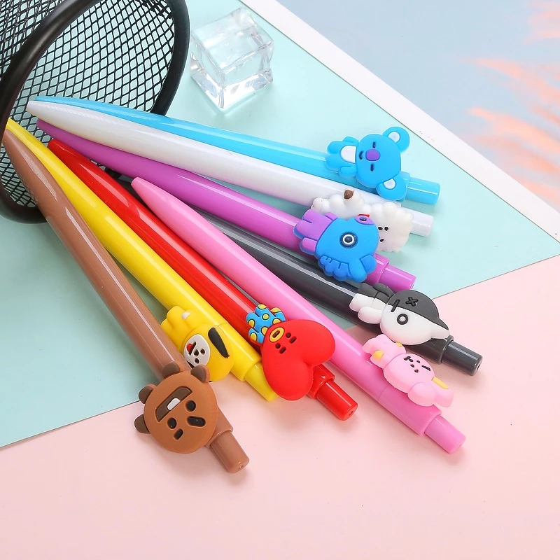 Pulpen Karakter Cartoon Lucu Bt21 Bts Bangtan Boys Army Kpop — 6